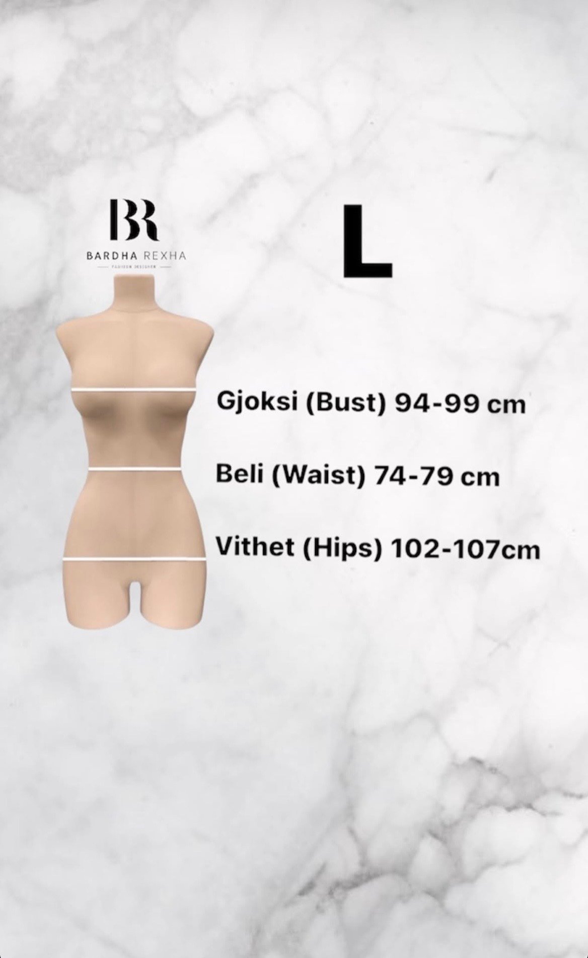 BARDHA REXHA Size L